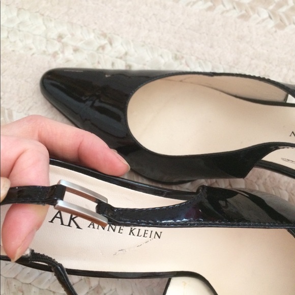Anne Klein patent slingback mule - Picture 8 of 8